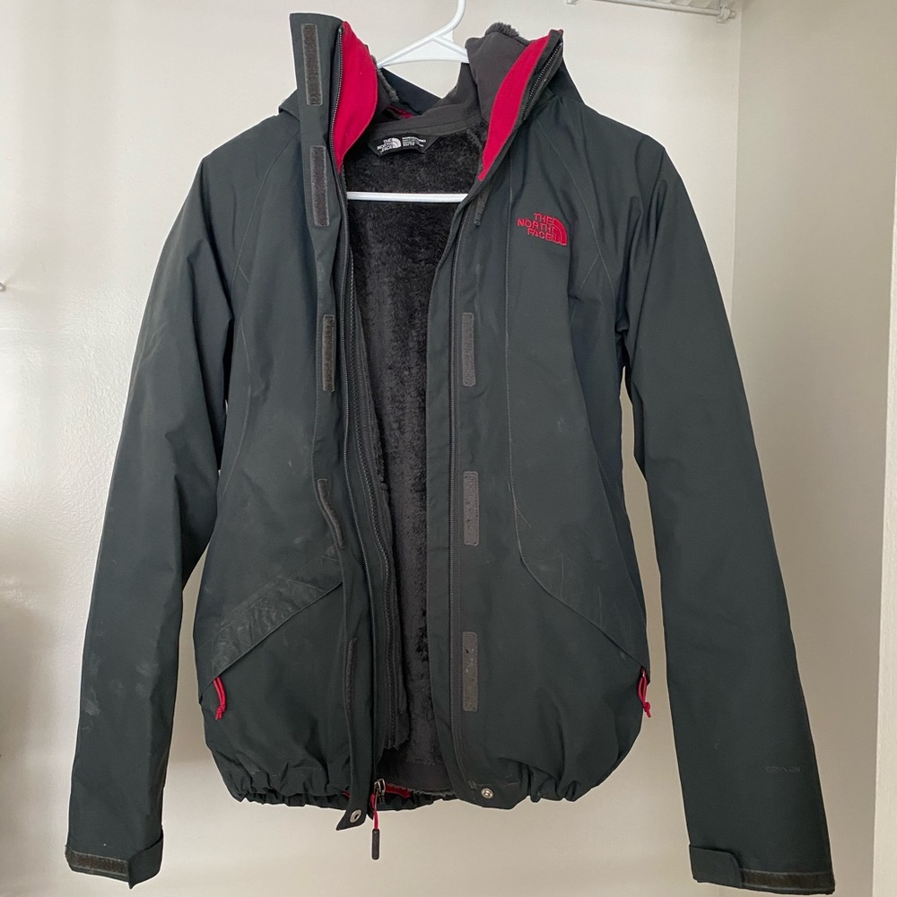 Two layered North Face Winter coat